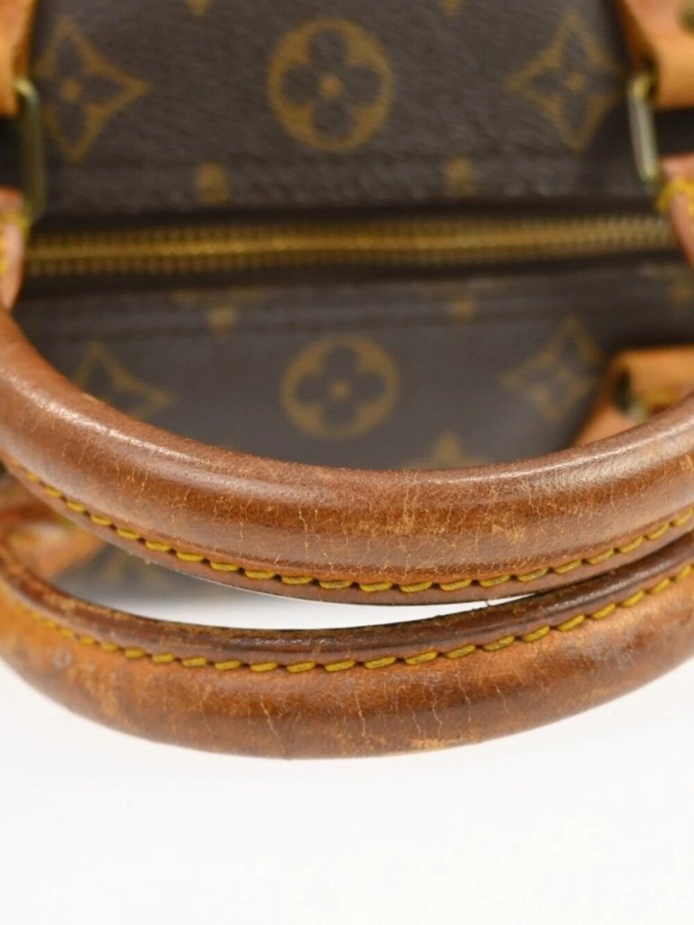 BUYIT03 LOUIS VUITTON SPEEDY 30 HANDBAG MONOGRAM CANVAS M41526 VI0911 YQ07882 - Picture 11 of 15